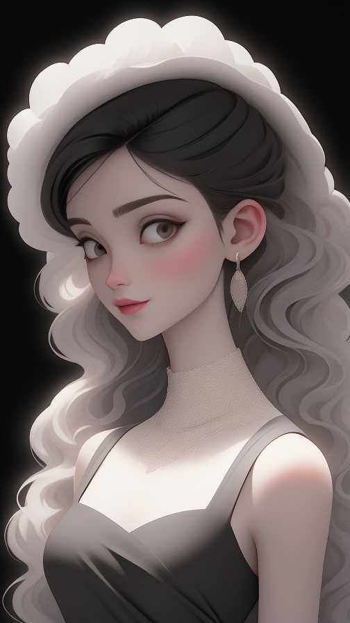 精致美女