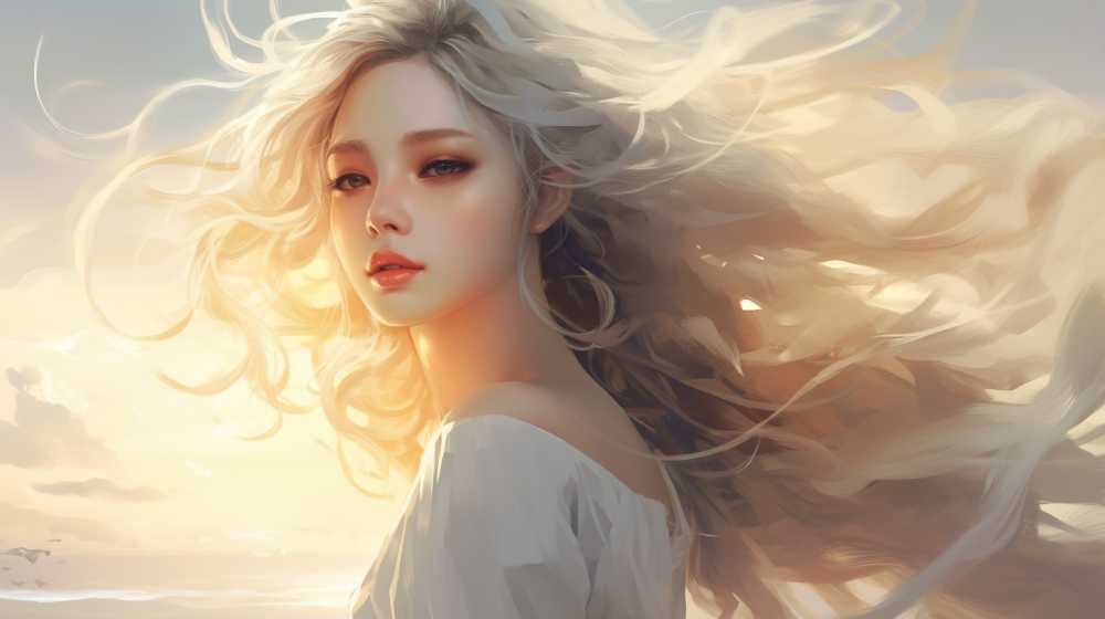 艺术浅白色唯美背景图99