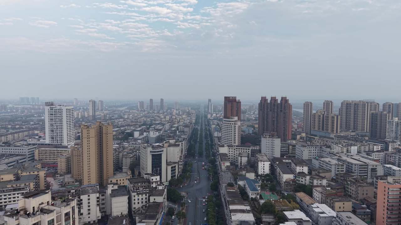 城市全景俯瞰