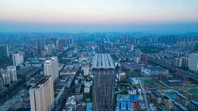 安徽合肥城市风光航拍图 8