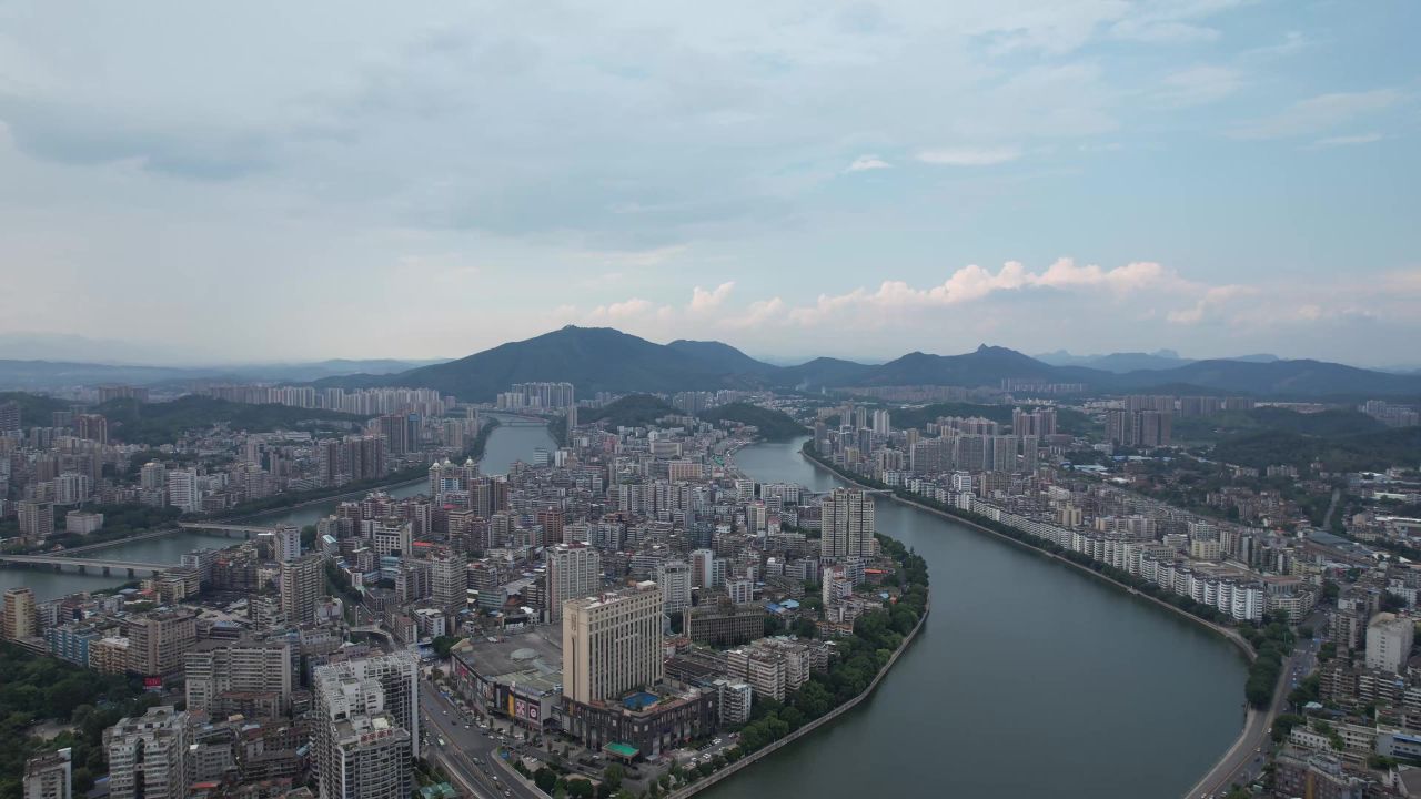 航拍广东韶关