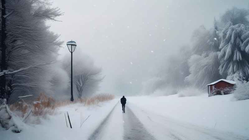 美丽冬季雪景 29