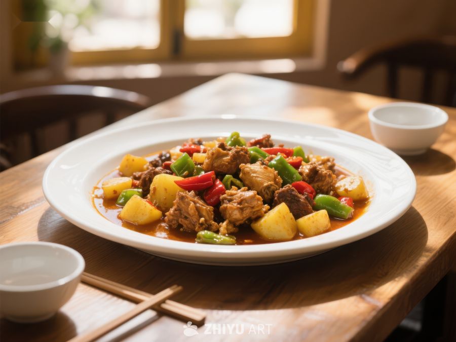 美味炖菜，土豆与蔬菜的完美结合 675