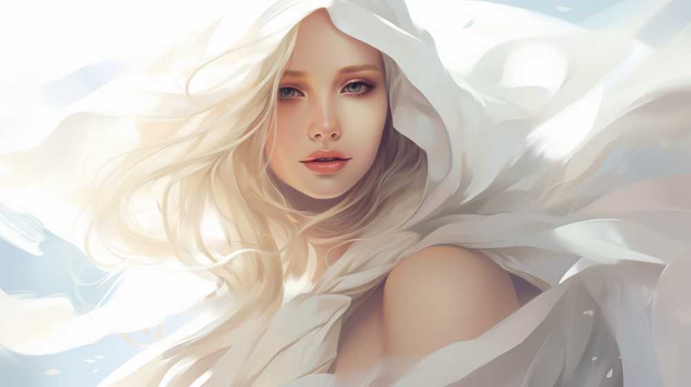 浅色唯美背景艺术图