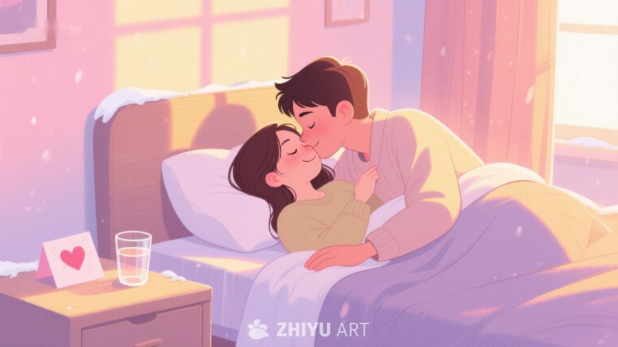 温馨床头的甜蜜时刻 422