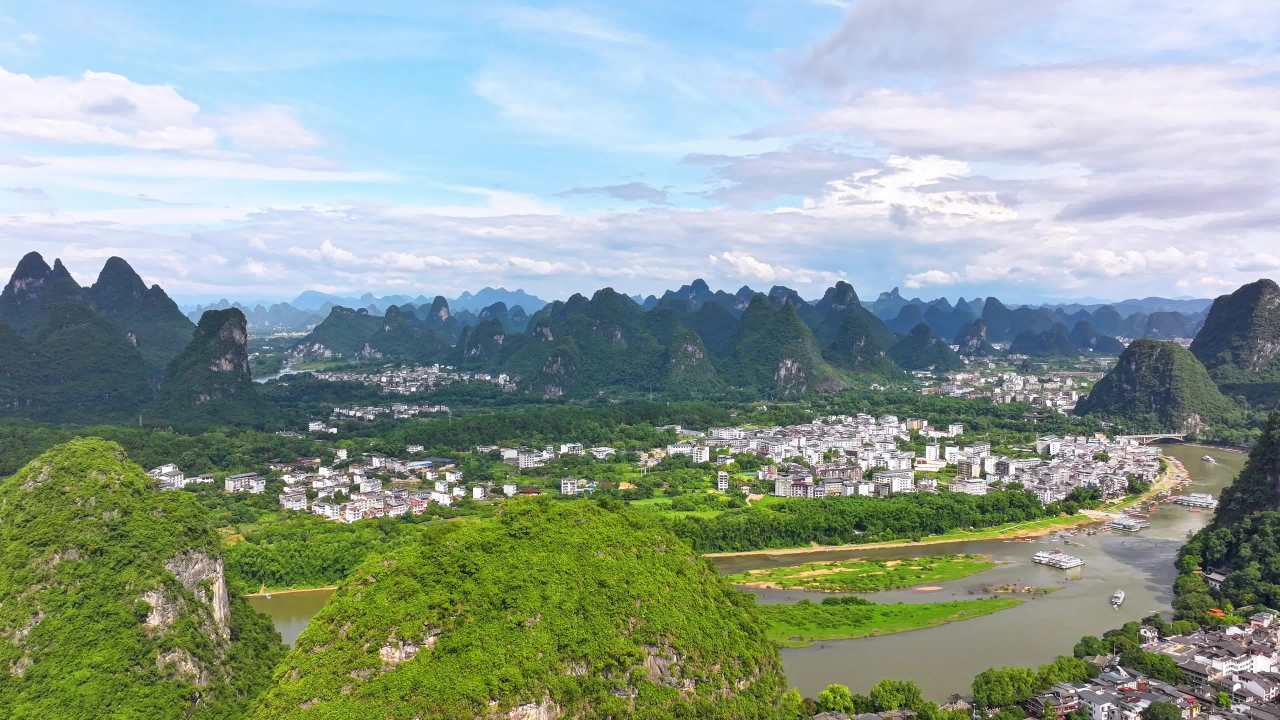 桂林山水画卷