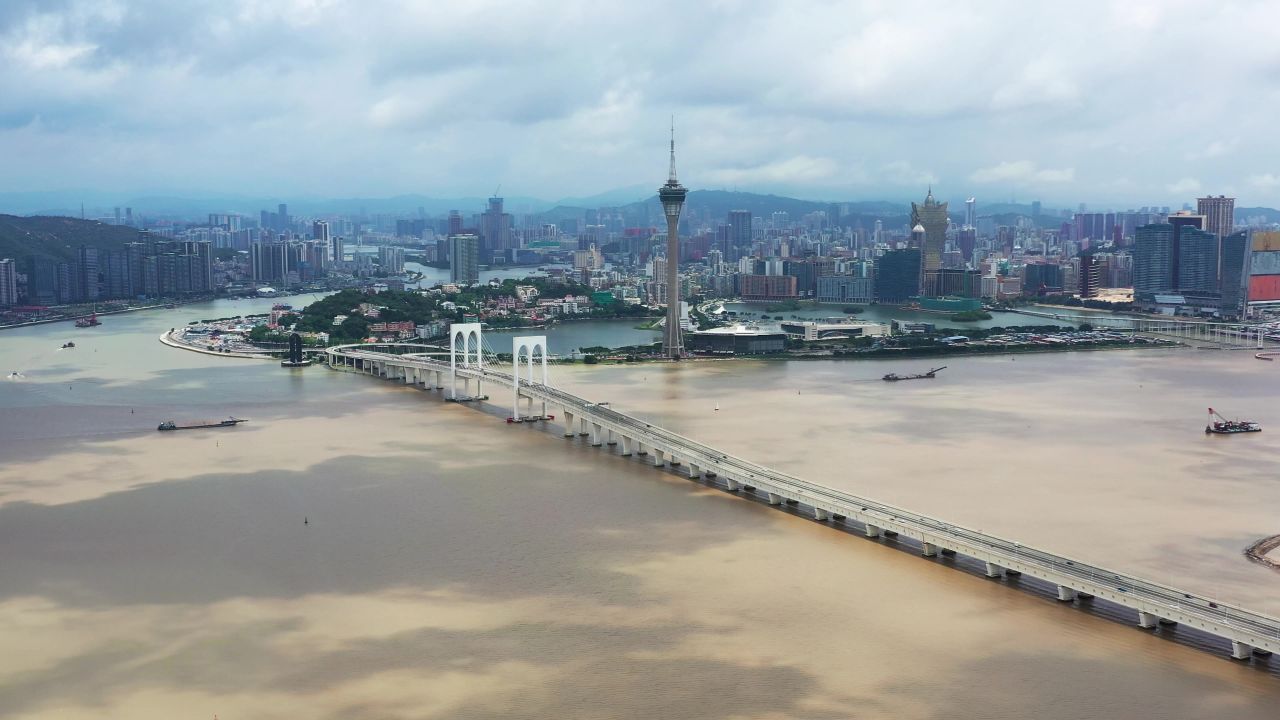 十字门水域海水颜色2