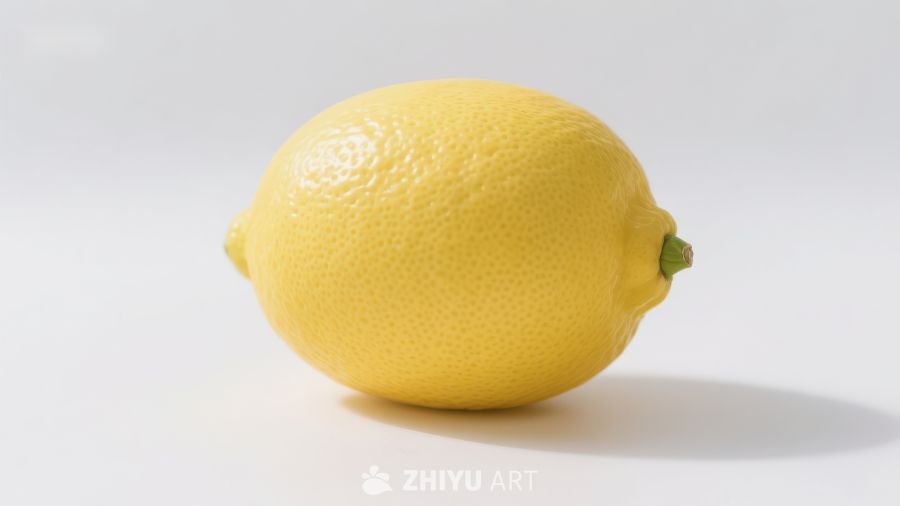 新鲜柠檬静物拍摄