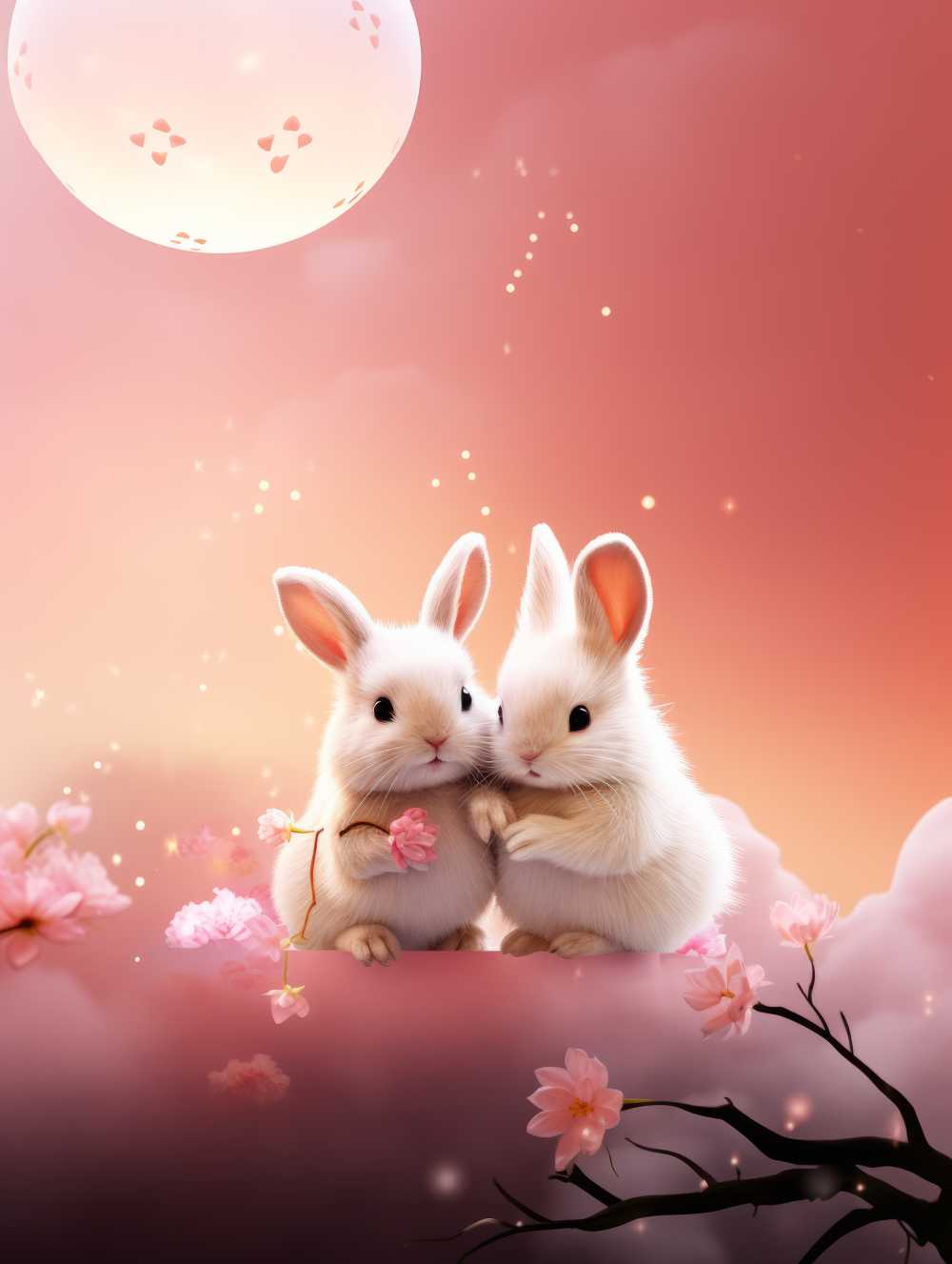 中秋佳节之花好月圆
