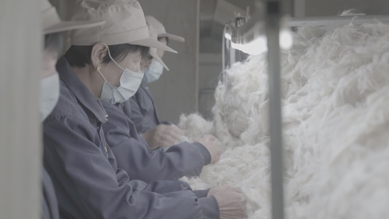 羊绒加工