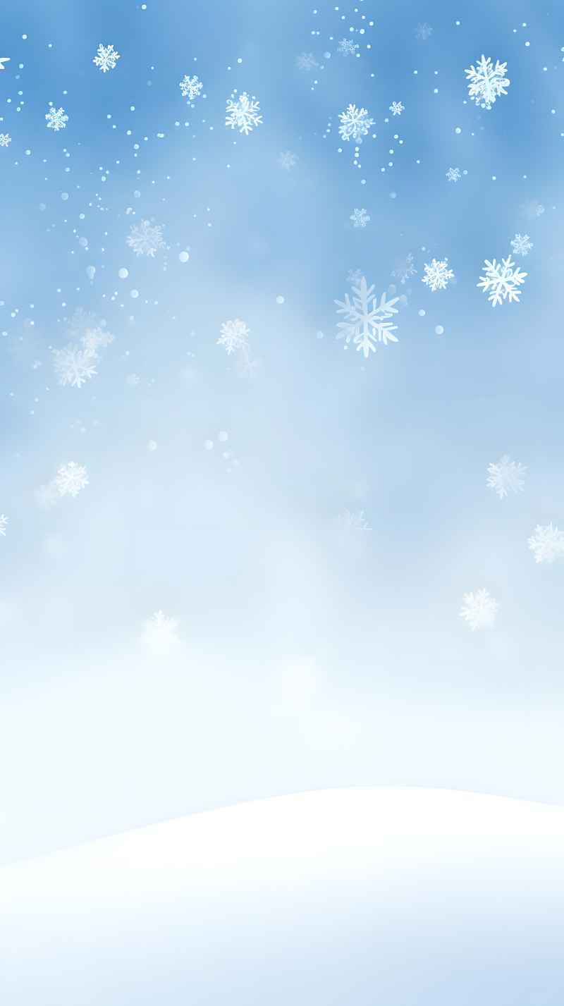 冬季冬天雪景唯美背景 28