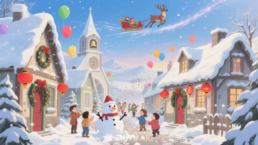 雪村圣诞夜，欢聚迎新年 309