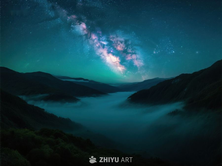 星河璀璨，山谷云海 148