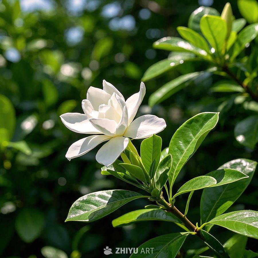 花的世界--栀子花 2