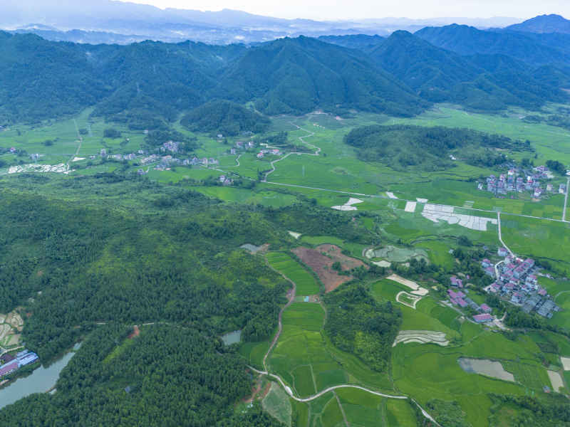祖国壮丽河山航拍摄影图  