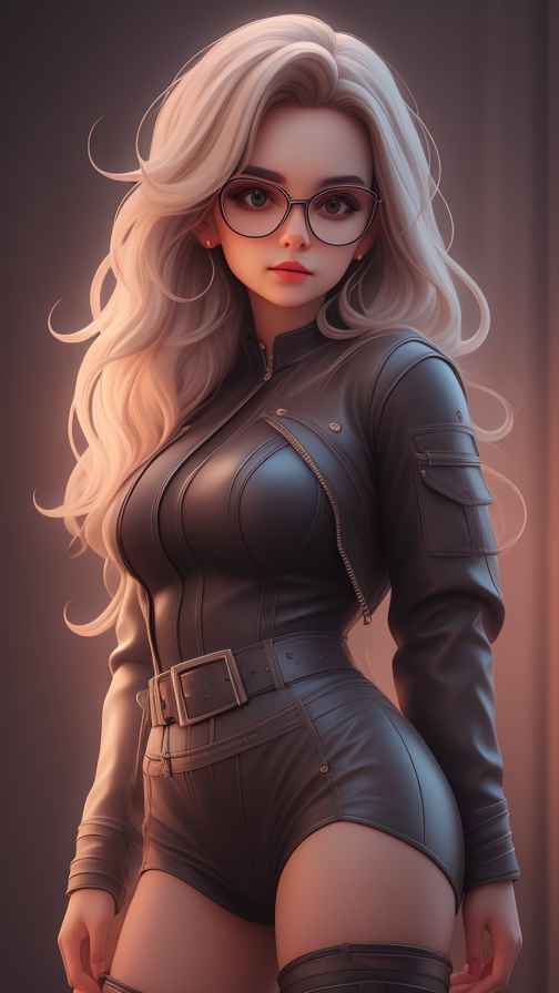 美少女皮衣系列