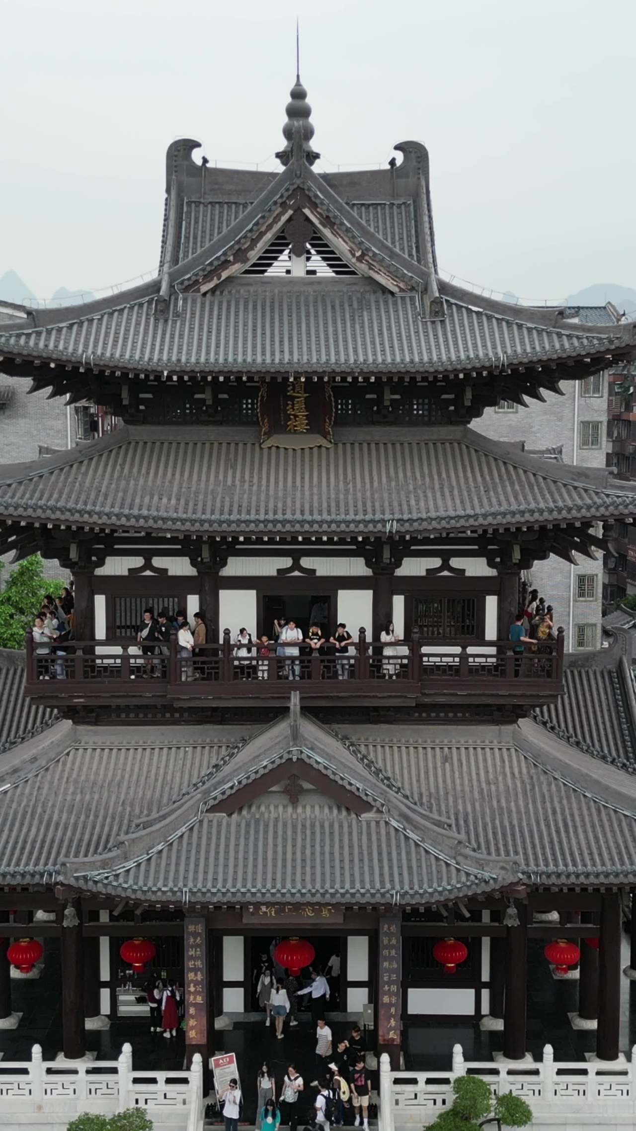 古建筑与现代城市的和谐共存