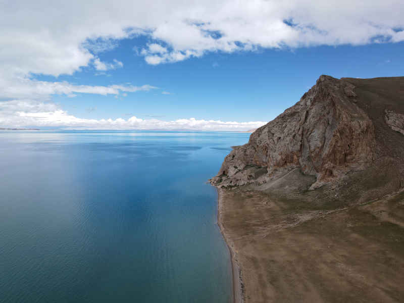 西藏第一大湖阿里色林错航拍