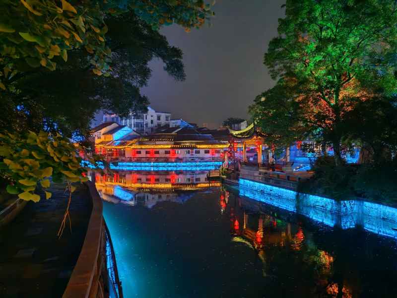 古镇夜色 水乡人家 8