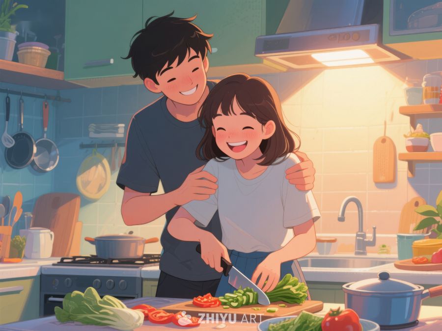 厨房里的温馨时刻 26