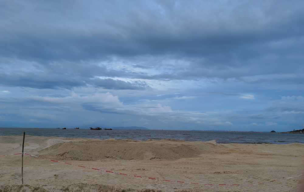 海边