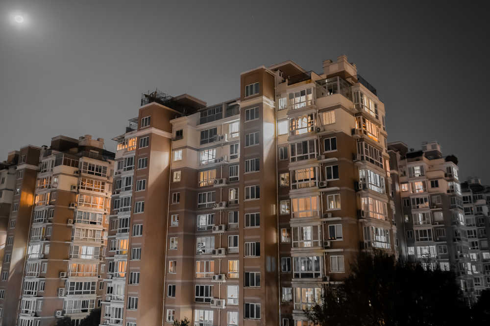 黑金夜景