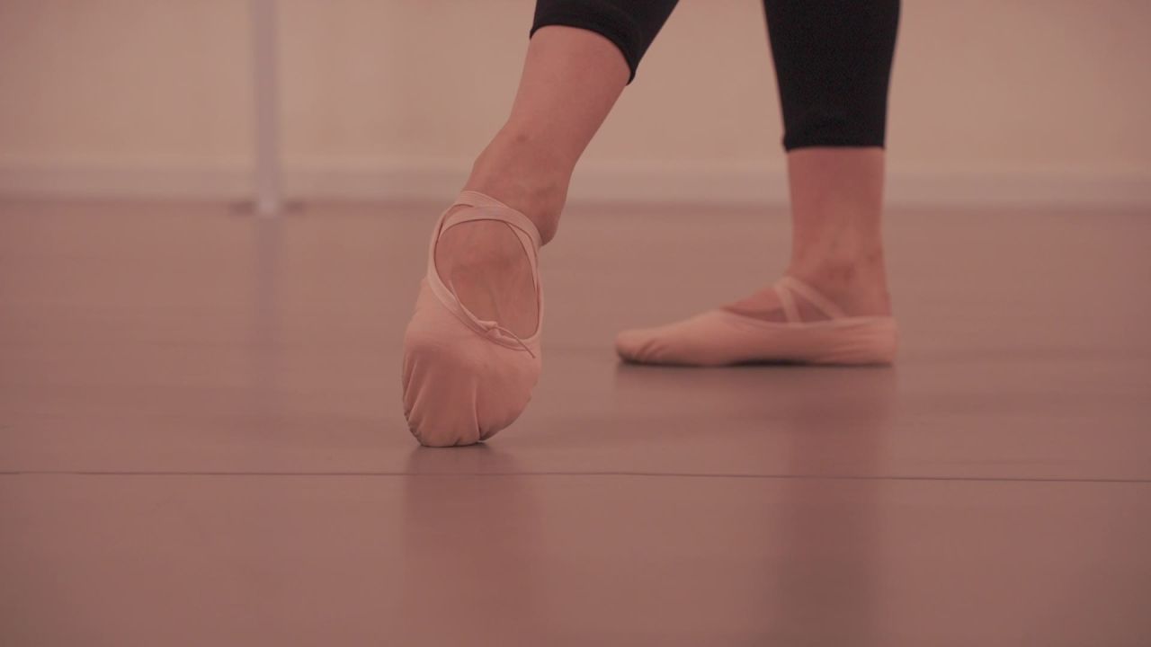 芭蕾女孩的脚