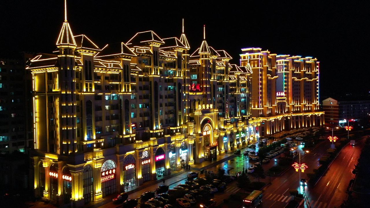 敦化市夜景