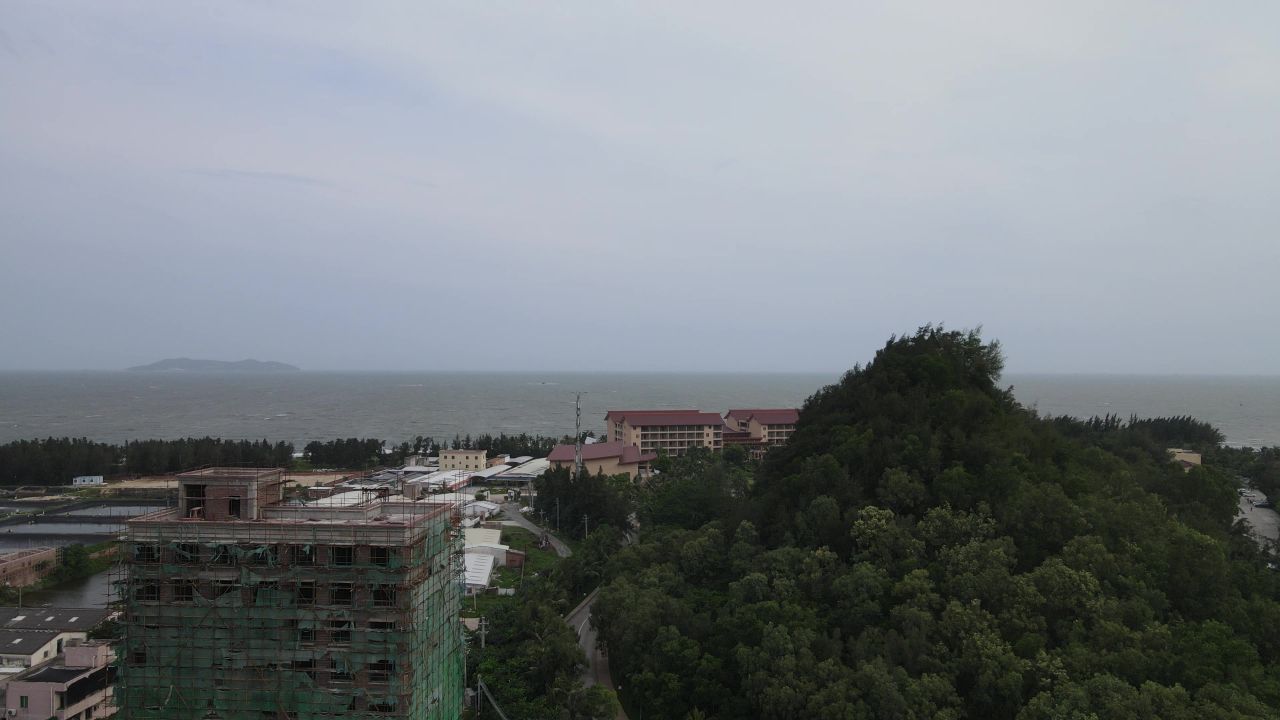 广东茂名浪漫海岸风景区航拍 21