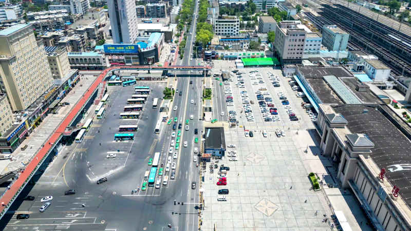 湖北襄阳城市风光旅游景区航拍摄影图 