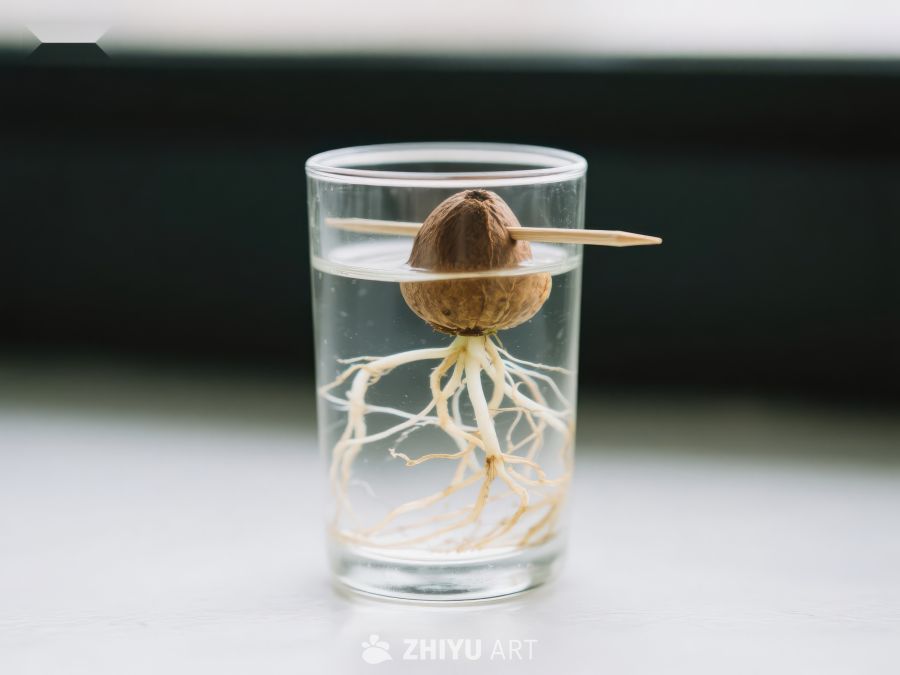 水中生根的植物种子 589