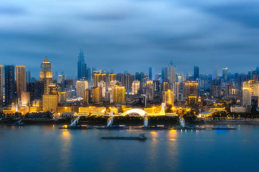 武汉科技馆夜景
