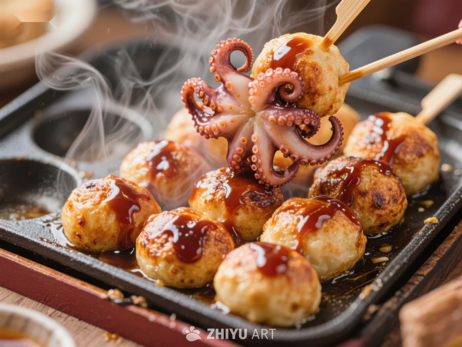 热腾腾的章鱼小丸子 1020