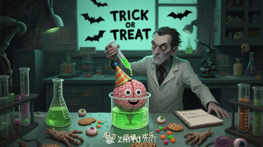 疯狂科学家的万圣节实验