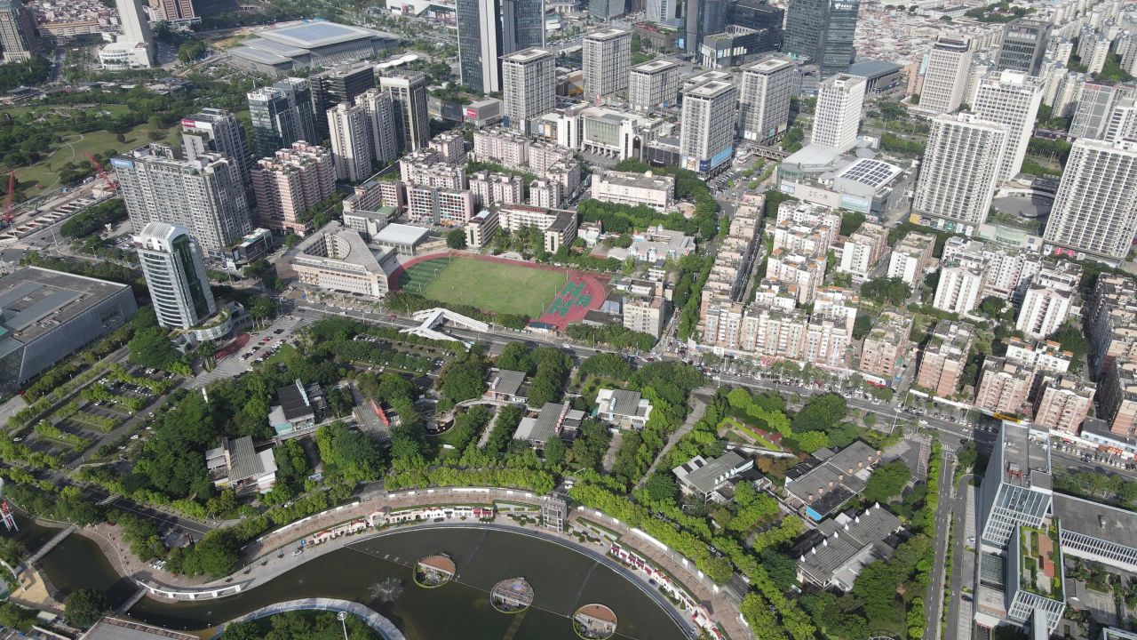 东莞市区远景航拍 12