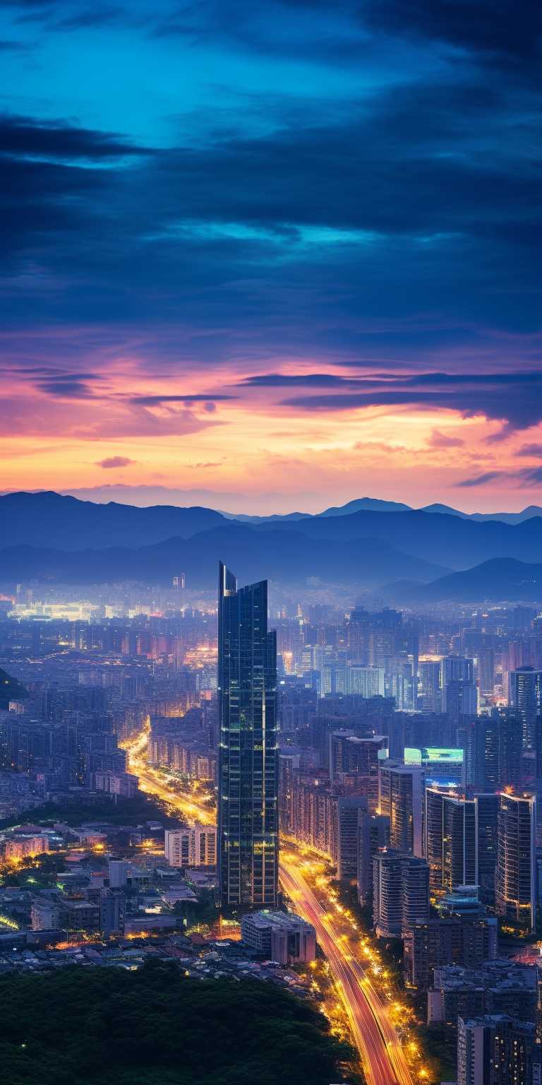 城市夜景