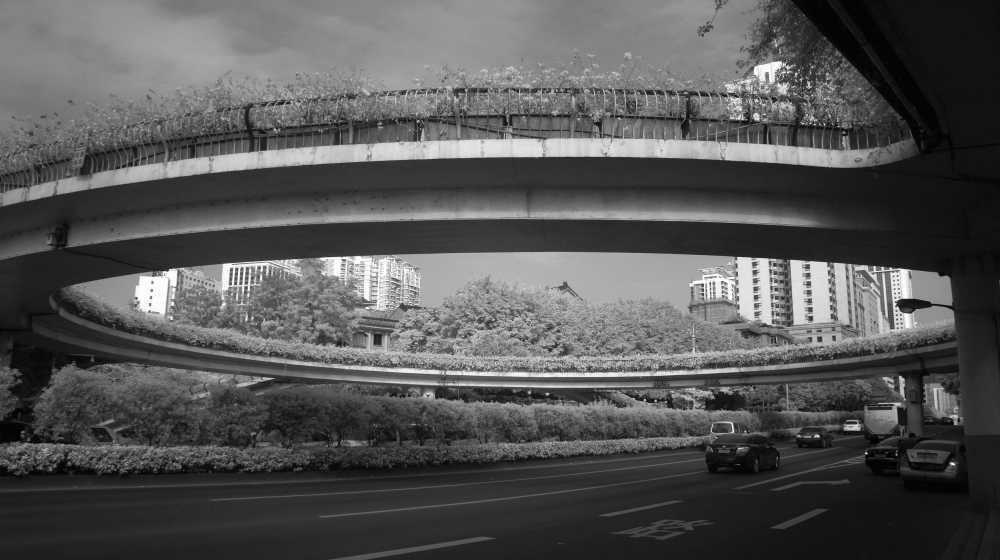 广州执信路环形天桥