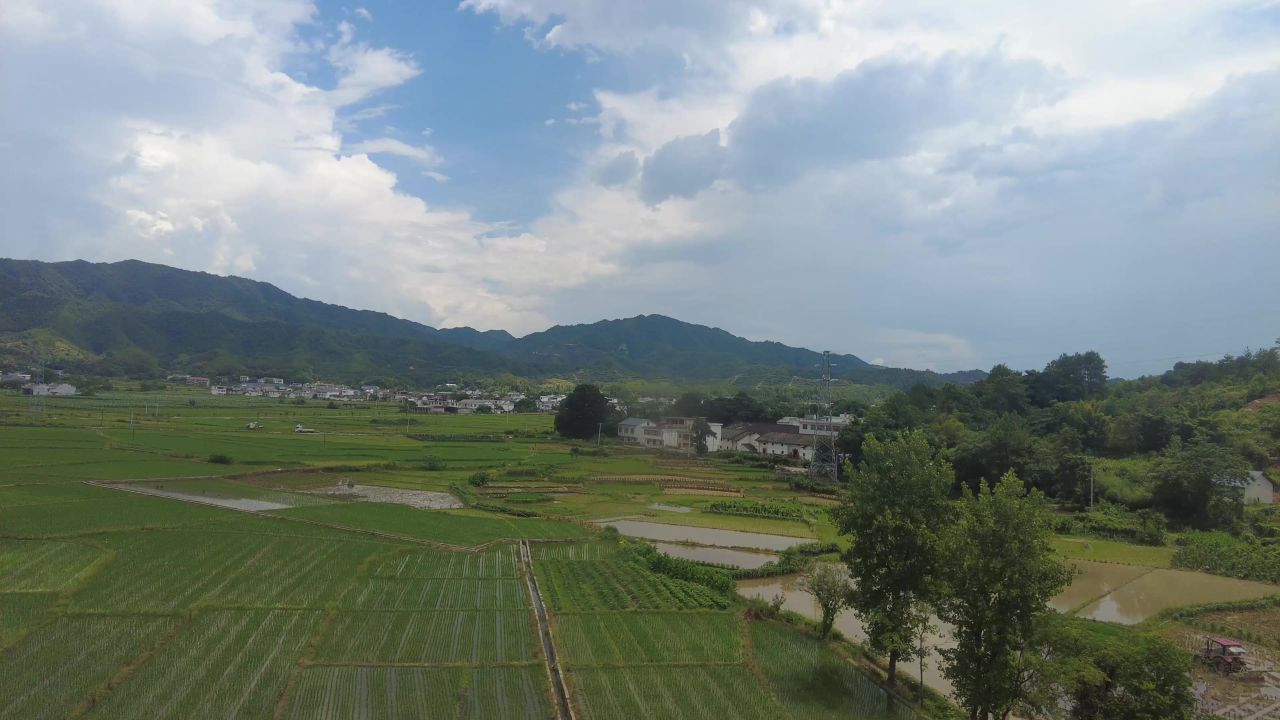 旅途火车高铁窗外风景风光实拍 