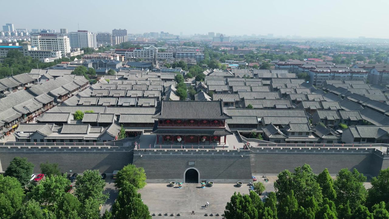 山东潍坊青州古城阜财门城楼