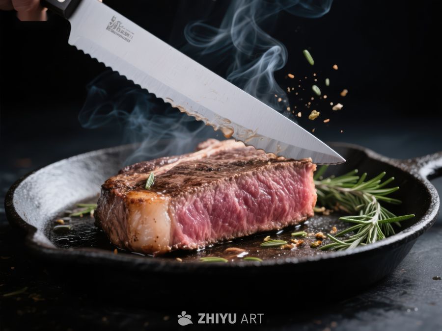 热切牛排，香气四溢 952