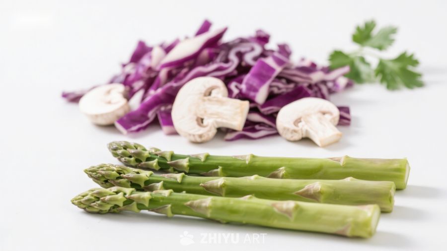 新鲜蔬菜食材组合