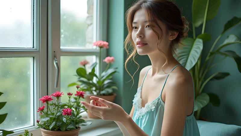 花艺术美女大眼睛 18