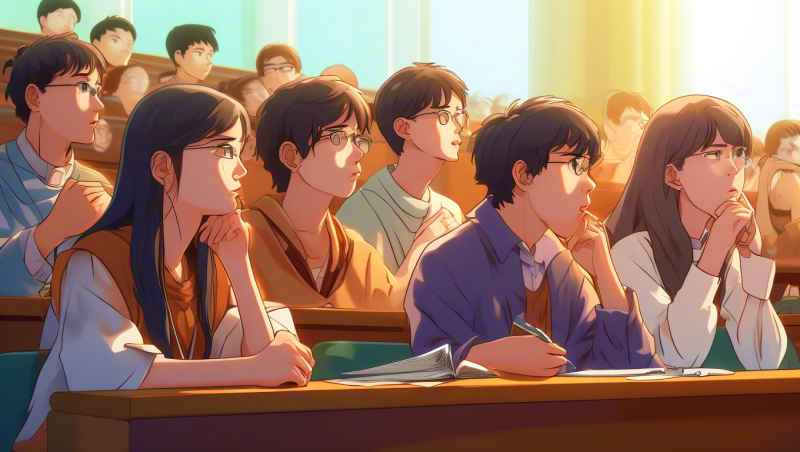 青年学者讲座，学生们认真聆听 6