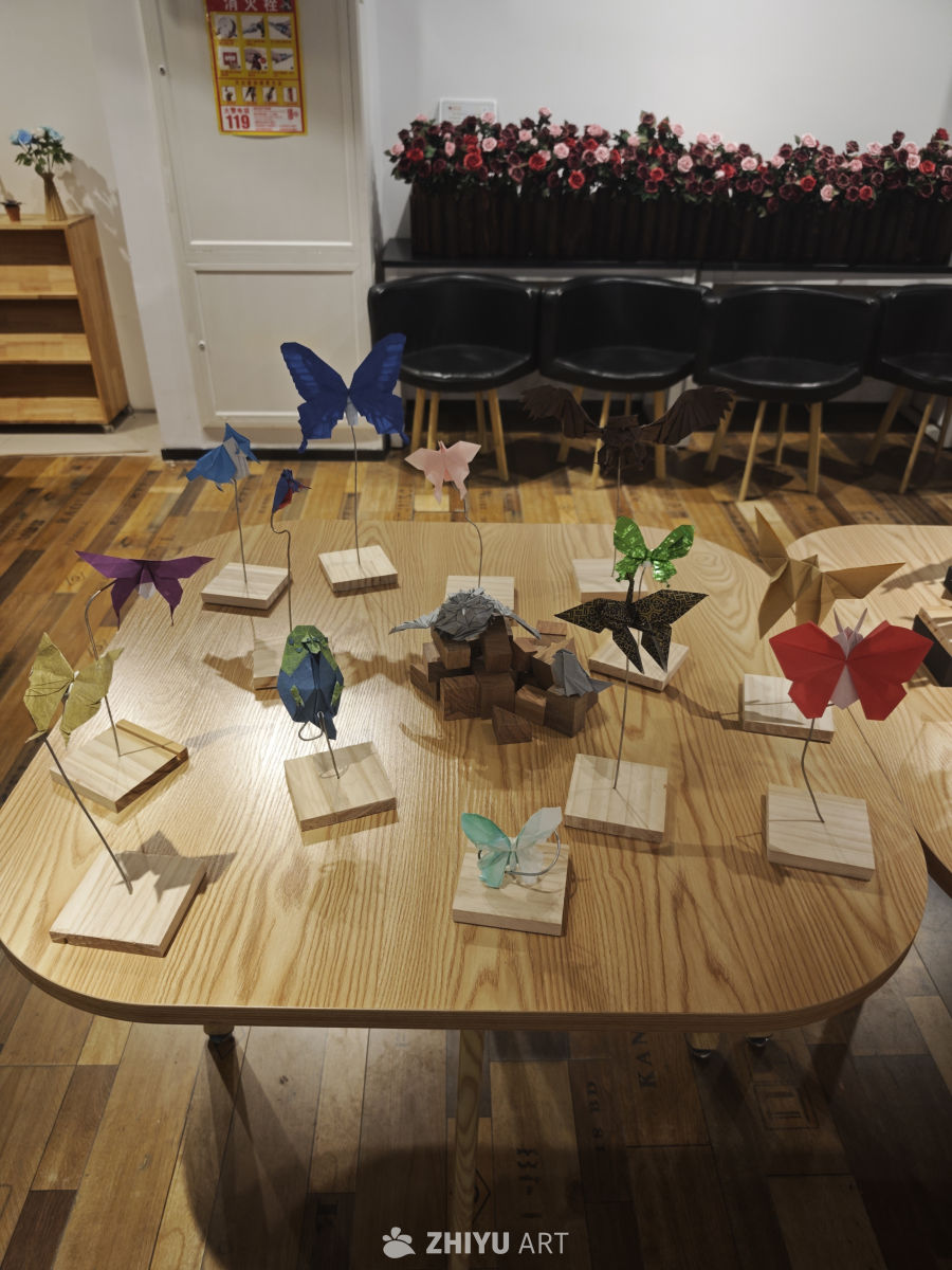 折纸蝴蝶艺术展