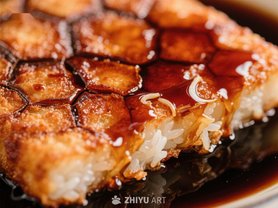酥脆煎饼配浓郁酱汁 880