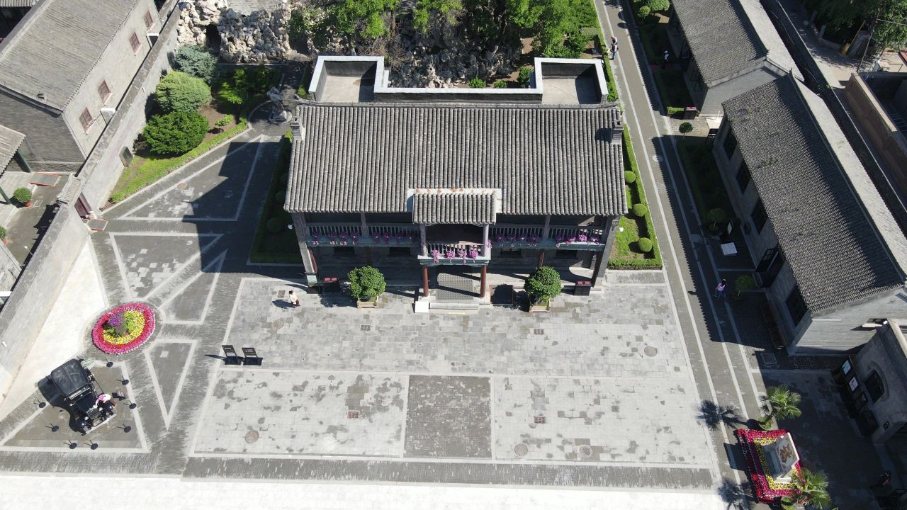 航拍大帅府
