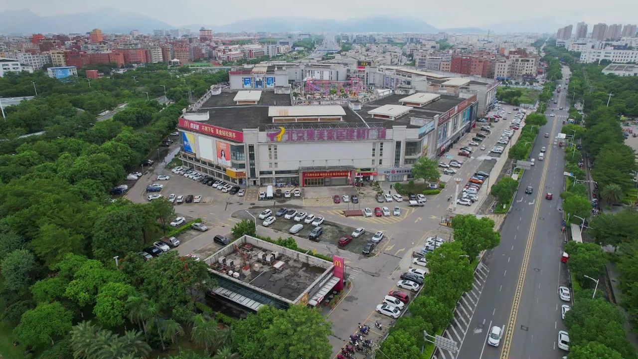 航拍厦门家居建材广场 5