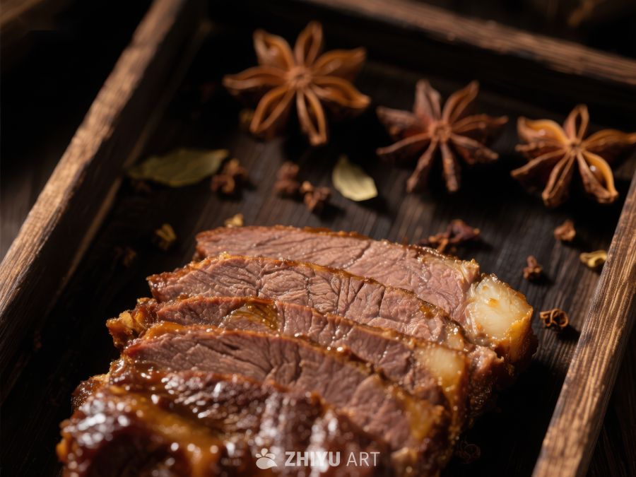 香料点缀的美味烤肉 1655
