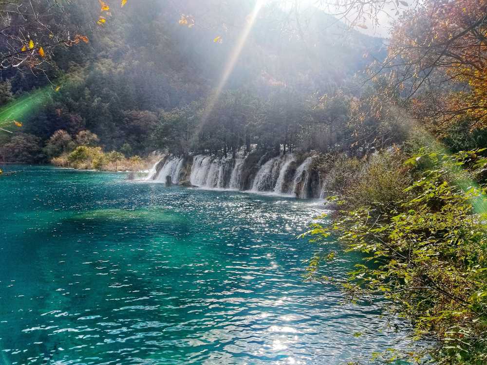九寨沟秋景