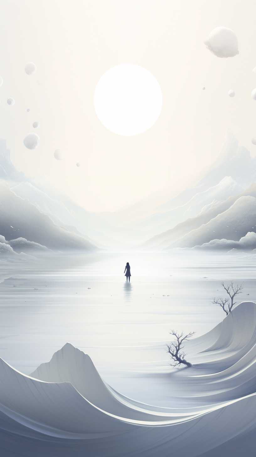 唯美艺术浅白色背景999